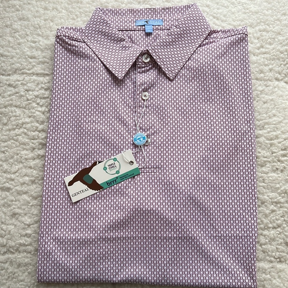 Gentleman Purple Polo Shirt